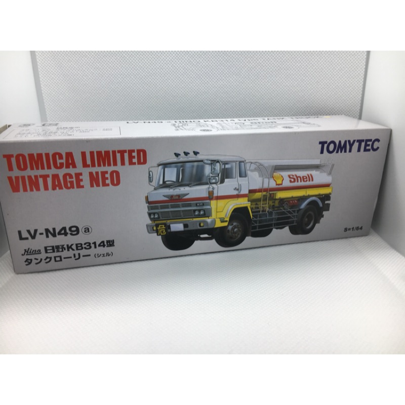 Tomica tomytec 日版 LV-N49a 絕版 稀有 收藏品 長車 殼牌