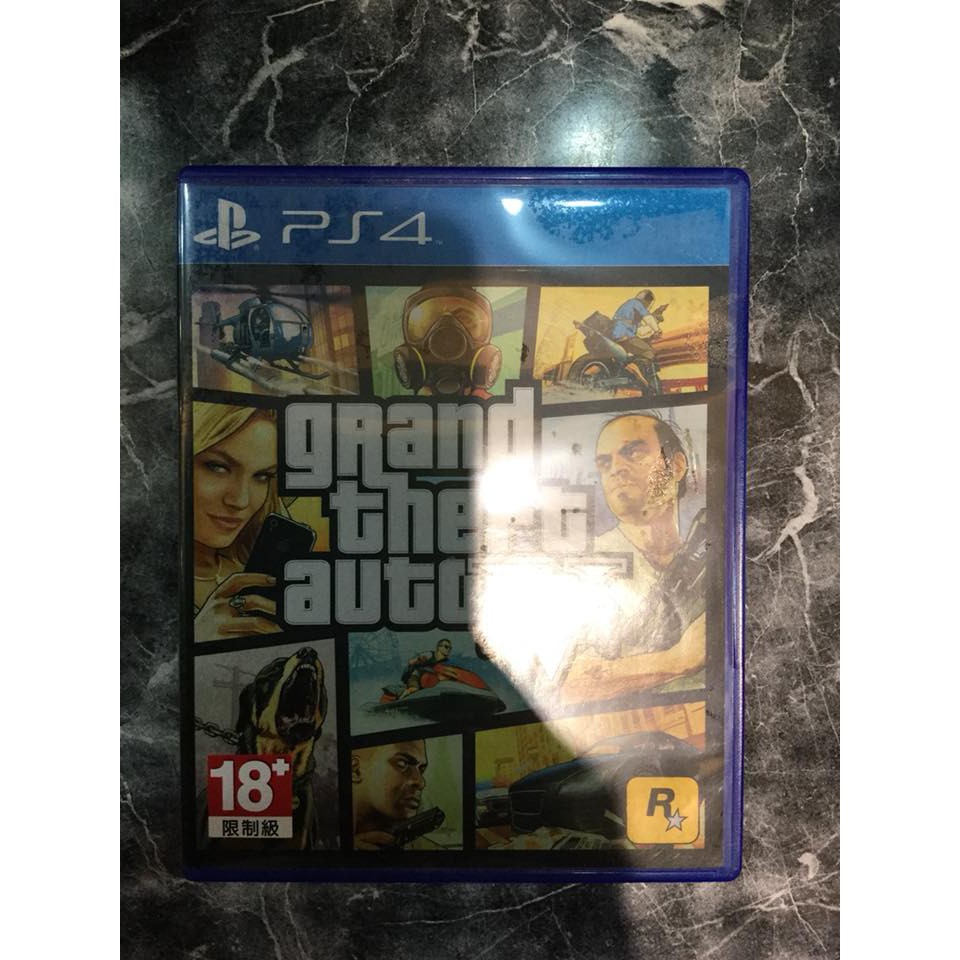 漫遊淇航 Ps4 2件免運 俠盜獵車手5 Gta5 中文版 蝦皮購物