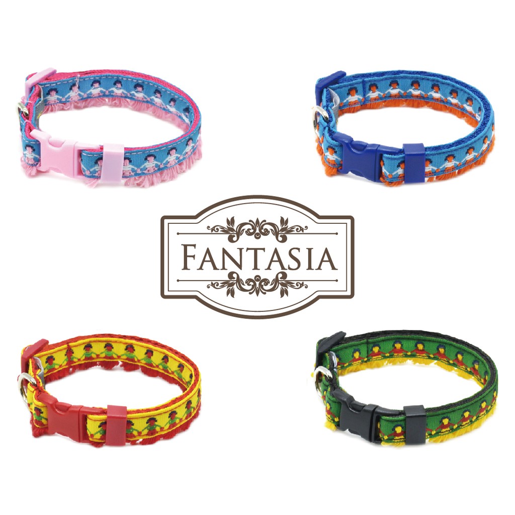范特西亞 Fantasia夏威夷草裙舞系列 小型犬項圈(S) 共4色  (小型狗 狗項圈 頸圈)