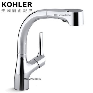 KOHLER Elate 伸縮廚房龍頭 K-13963T-C4-CP