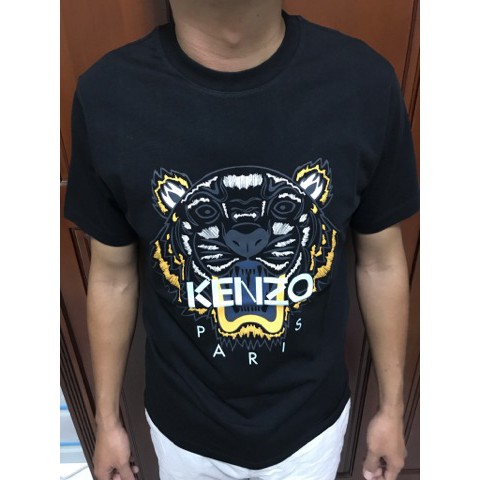 出清 Kenzo短t 新2017秋冬虎頭短袖T恤T-Shirt 黑色 M號 全新含吊牌