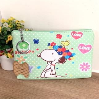 Snoopy 史努比 化妝包 收納包 萬用包 贈吊飾