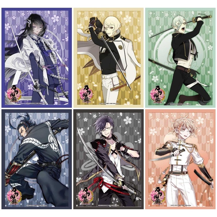 單張卡套 刀劍亂舞 數珠丸恆次髭切膝丸日本號明石國行物吉貞宗 蝦皮購物