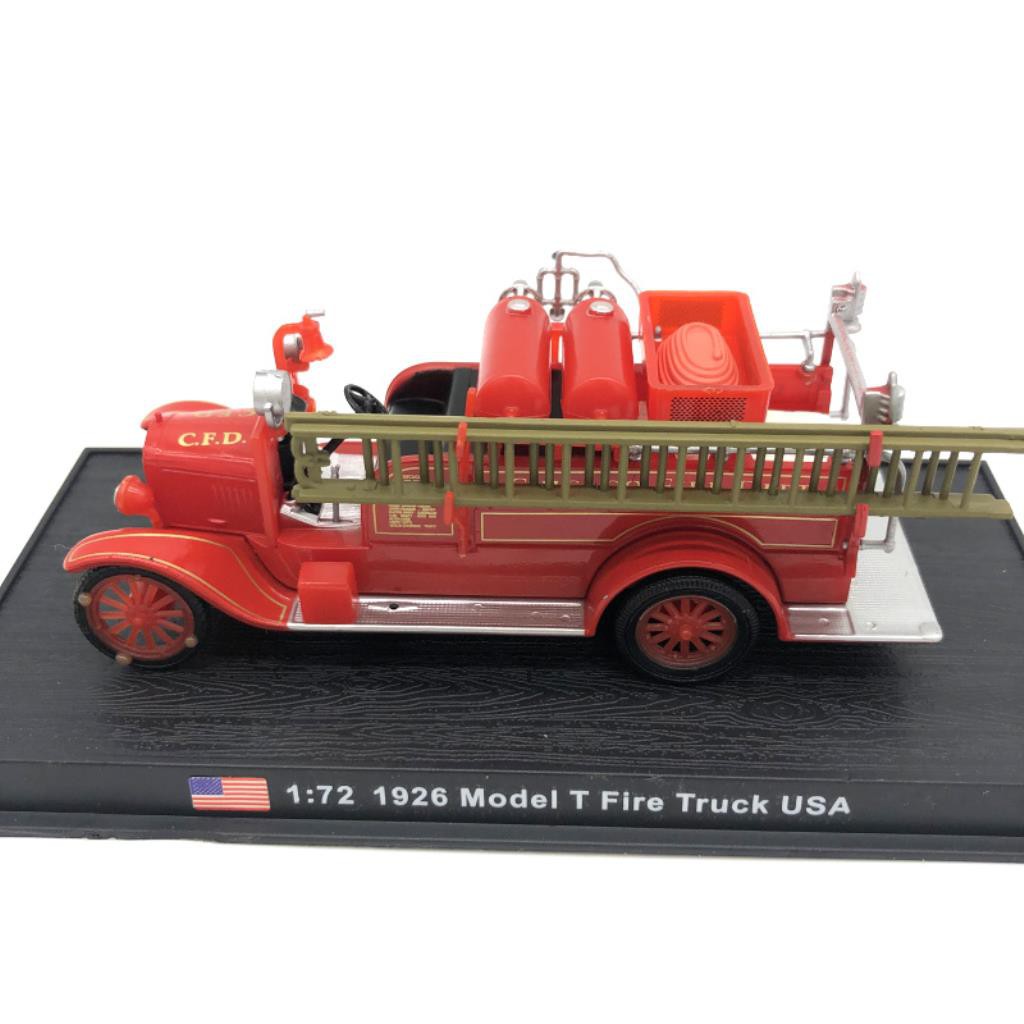 1：72amer美國福特T消防車仿真合金汽車模型