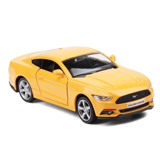 car CiTY 1:36 福特 野馬 效能跑車 回力開門 模擬授權合金汽車模型 生日蛋糕擺飾裝飾品擺件