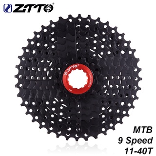 Ztto MTB 9 速 11-40T 飛輪 9速飛輪 40T 飛輪 9s K7 兼容山地自行車 M430 M4000