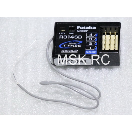 ~MSK RC~ Futaba R314SB 四動雙向傳輸接收機