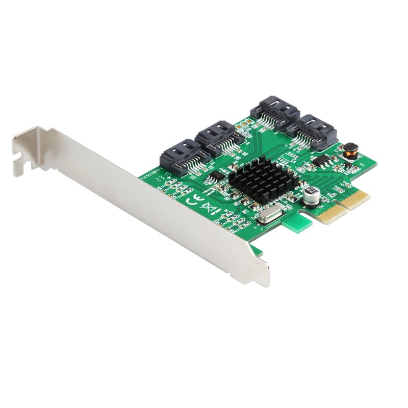 ◎☊✻樂擴 raid 磁盤陣列卡 SATA3 PCI-E轉SATA3.0擴展卡 4口 系統啟動