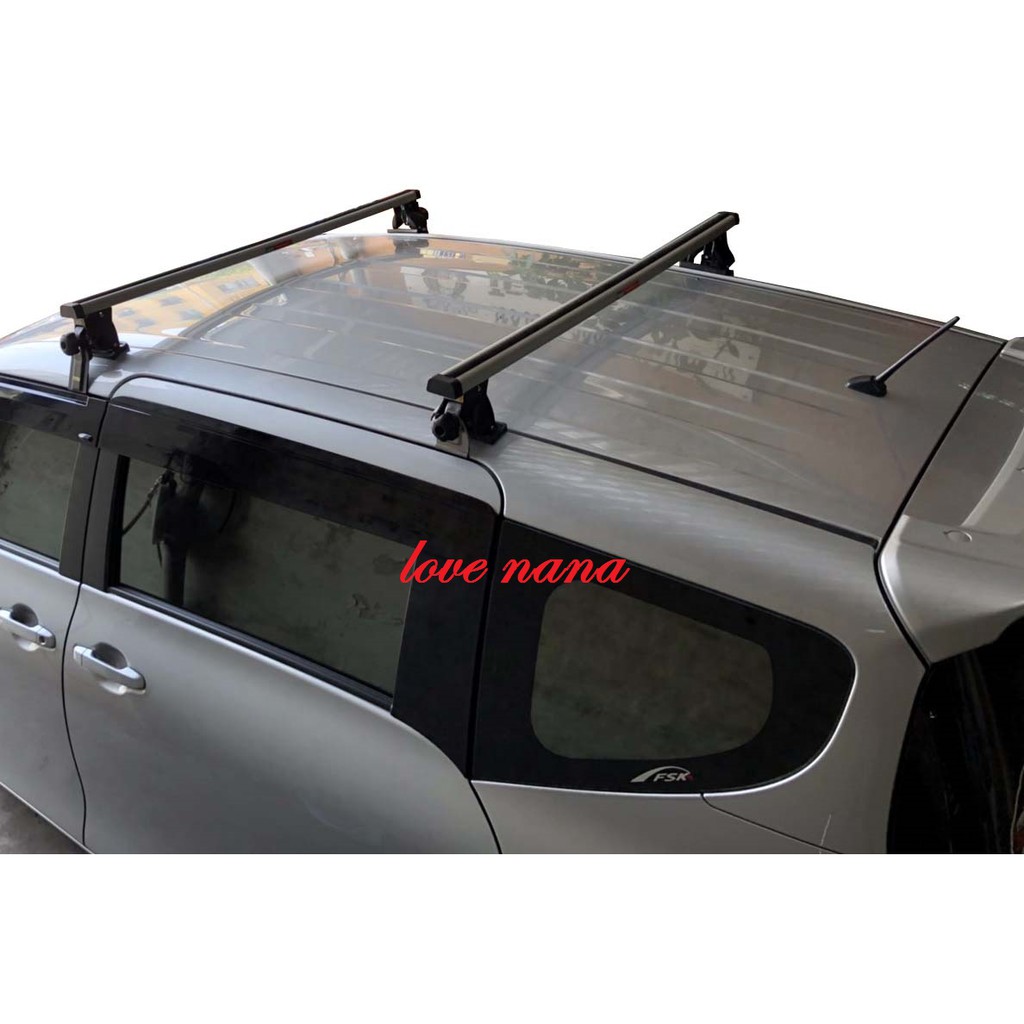 [[娜娜汽車]] 豐田 sienta 專用 鋁合金行李架 橫桿 車頂架 (檢驗合格) 台灣製