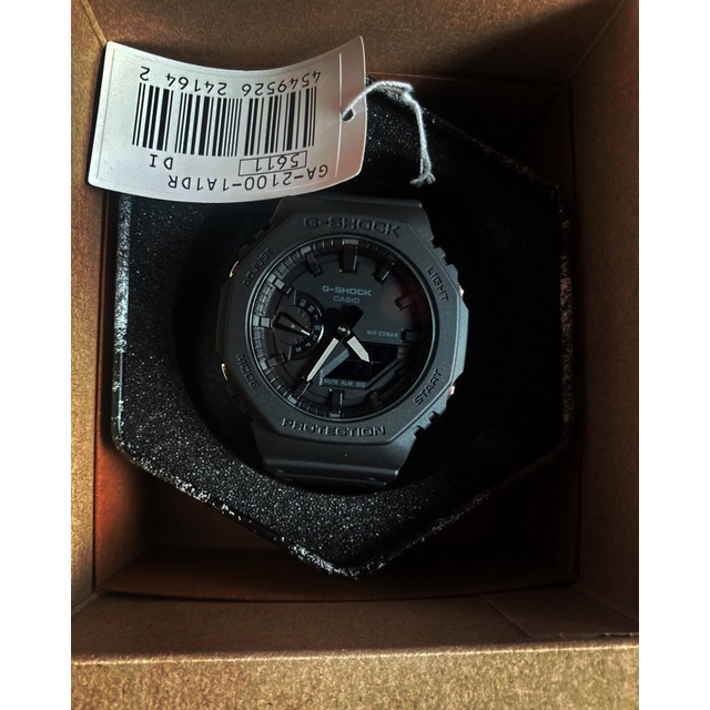 CASIO G-SHOCK GA-2100 1A1 農家橡樹 極緻黑