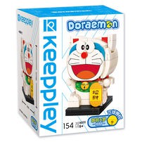 (阿谷小舖) 現貨 積木 Doraemon 哆啦A夢積木 招財貓大頭公仔 1547 PCS 台灣代理公司貨