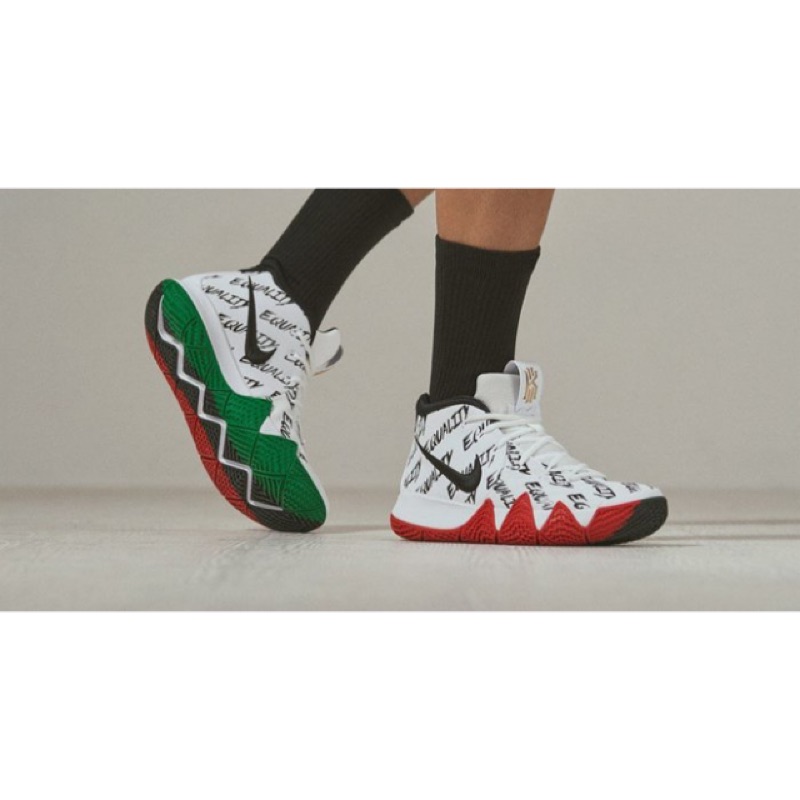 Gogosneaker® Nike Kyrie4 BHM  黑人歷史月 紅綠黑白 籃球鞋 Irving 2018