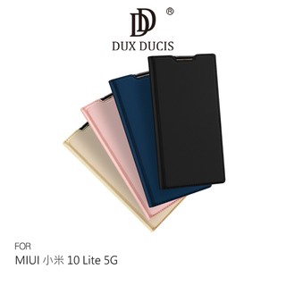 DUX DUCIS MIUI 小米 10 Lite 5G SKIN Pro 皮套 可插卡 可立 側翻 保護套
