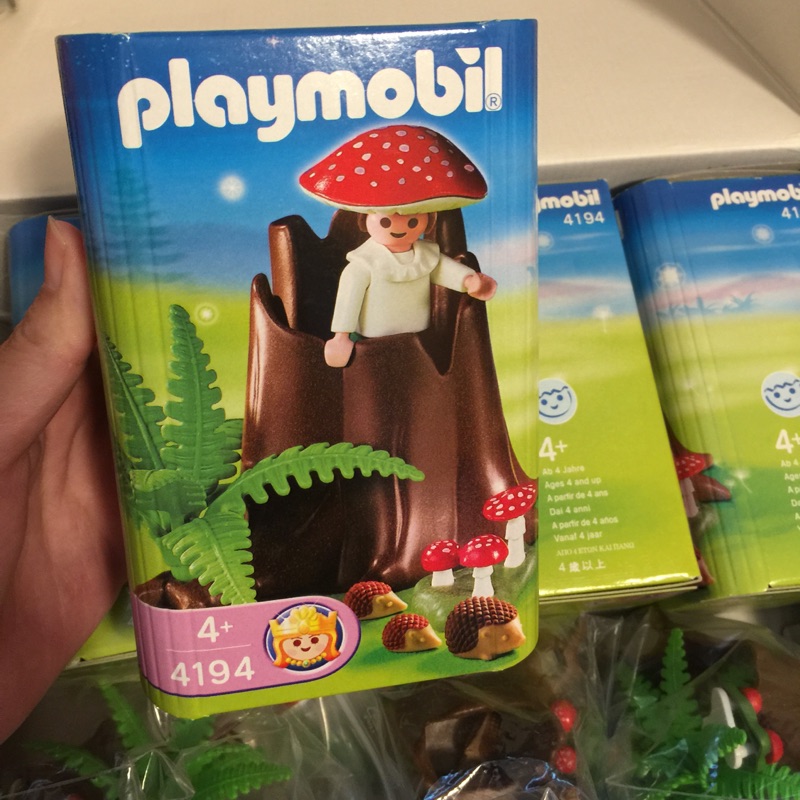 絕版 全新未拆 夢幻逸品 playmobil 4194 紅蘑菇人 仙子王