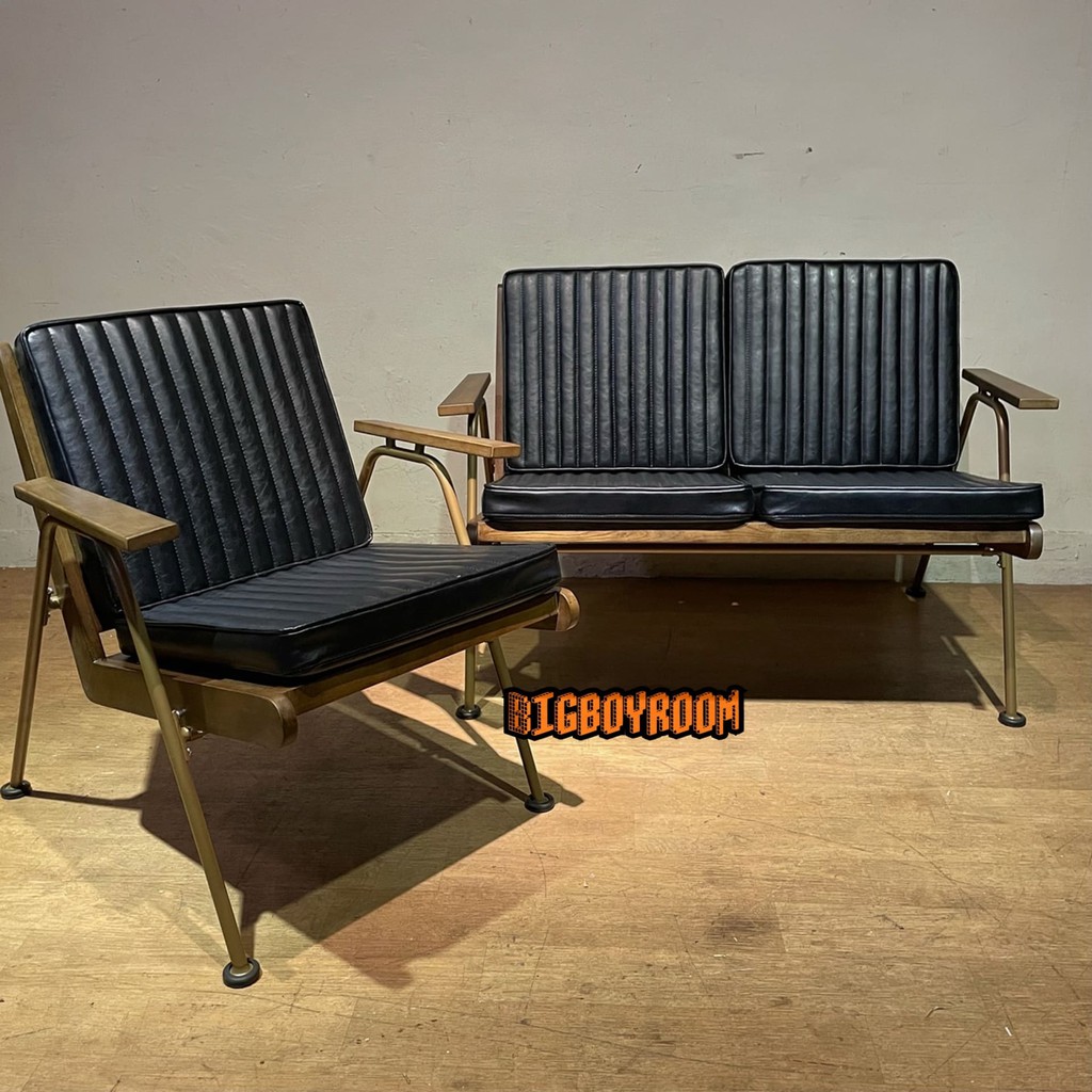 【BIgBoyRoom】雙人沙發 單人沙發 復古電影椅 雜誌款/美式經典/復刻造型/vintage/休閒椅/工業風家具