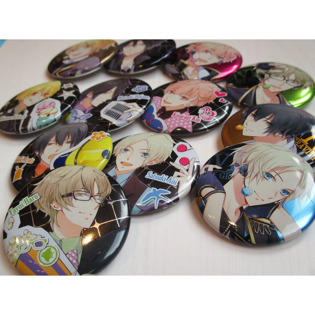 現貨睦月始霜月隼新陽月歌tsukiuta 徽章15 Agf 月歌屋睦月始戀春新葵淚海陽夜郁霜月隼驅 蝦皮購物