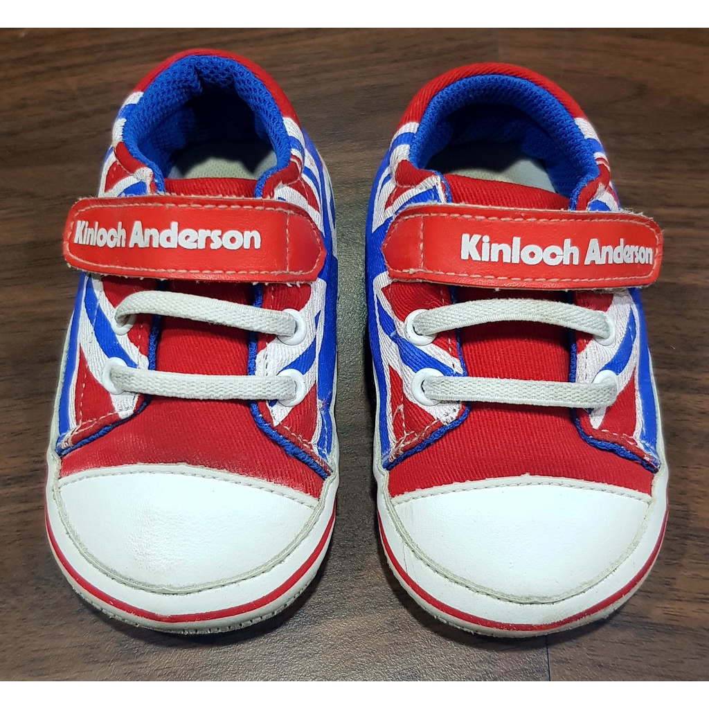 【帥哥王】二手KinlochAnderson 金安德森英國國旗造型 童鞋 學步鞋 男童/女童均可舒適好穿便宜出清300