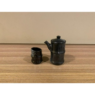 MIT-五福窯 陶瓷 醬油瓶 牙籤罐