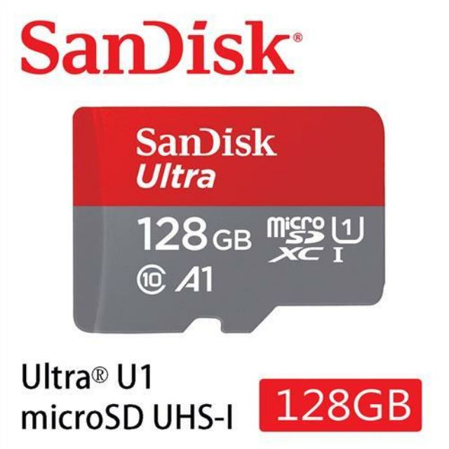 (特價）SanDisk Ultra microSDXC UHS-I 128GB 記憶卡 公司貨 128G