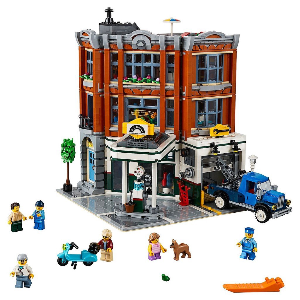garage corner lego
