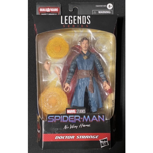 全新 孩之寶marvel legends 蜘蛛人無家日 奇異博士 6吋可動公仔 僅取出baf