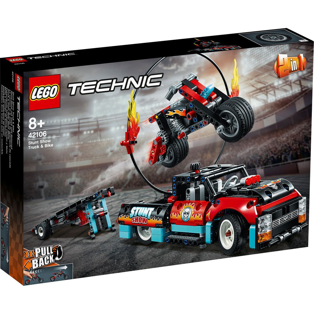 Brick Papa\u003e LEGO 42106 Stunt Show Truck 