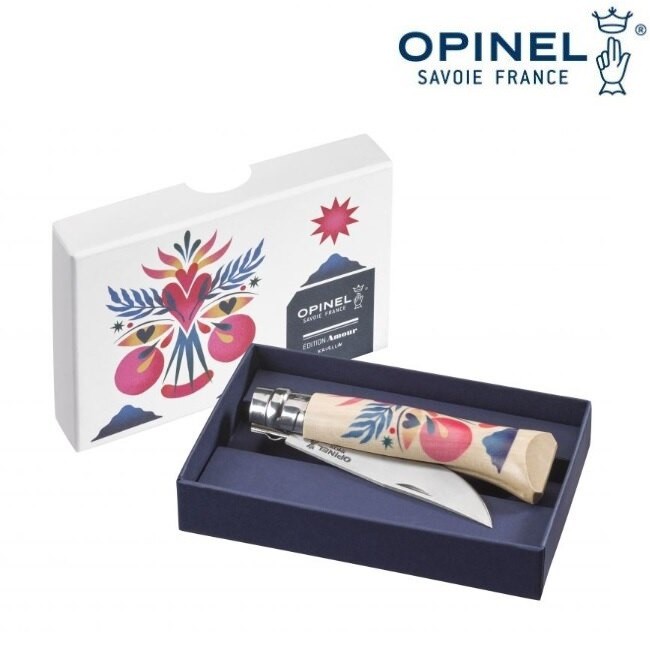 OPINEL 以愛之名 藝術家Kruella d'Enfer創作限量版 法國製不鏽鋼折刀 N°08 OPI 002314