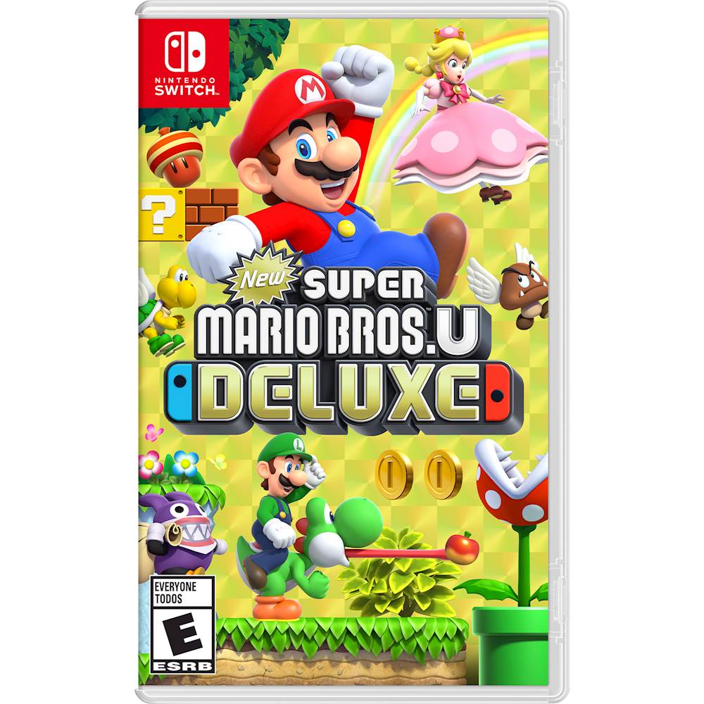 任天堂 Nintendo Switch New Super Mario Bros U Deluxe Asia- 英文版