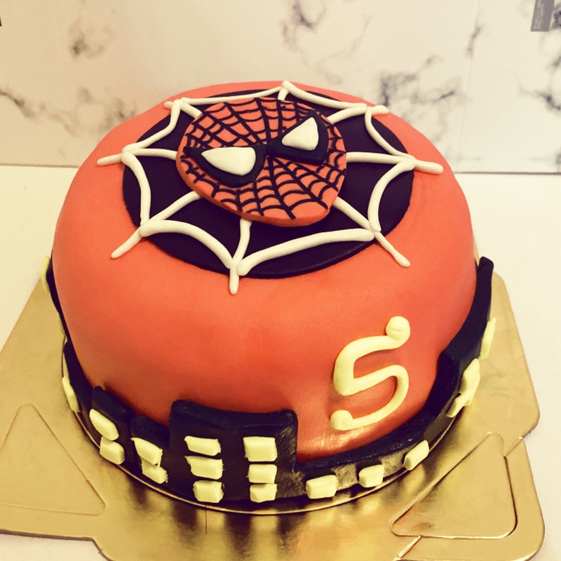 寇比造型蛋糕 蜘蛛人 造型蛋糕 蛋糕 生日蛋糕 客製化翻糖蛋糕