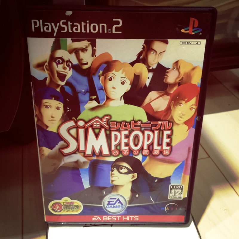 PS2 SIM,Sims3,The URBZ日文版虛擬人生遊戲片