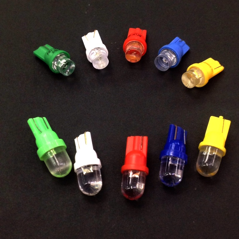 《出清特價品》DC12V T10 LED插式燈泡 汽機車燈泡