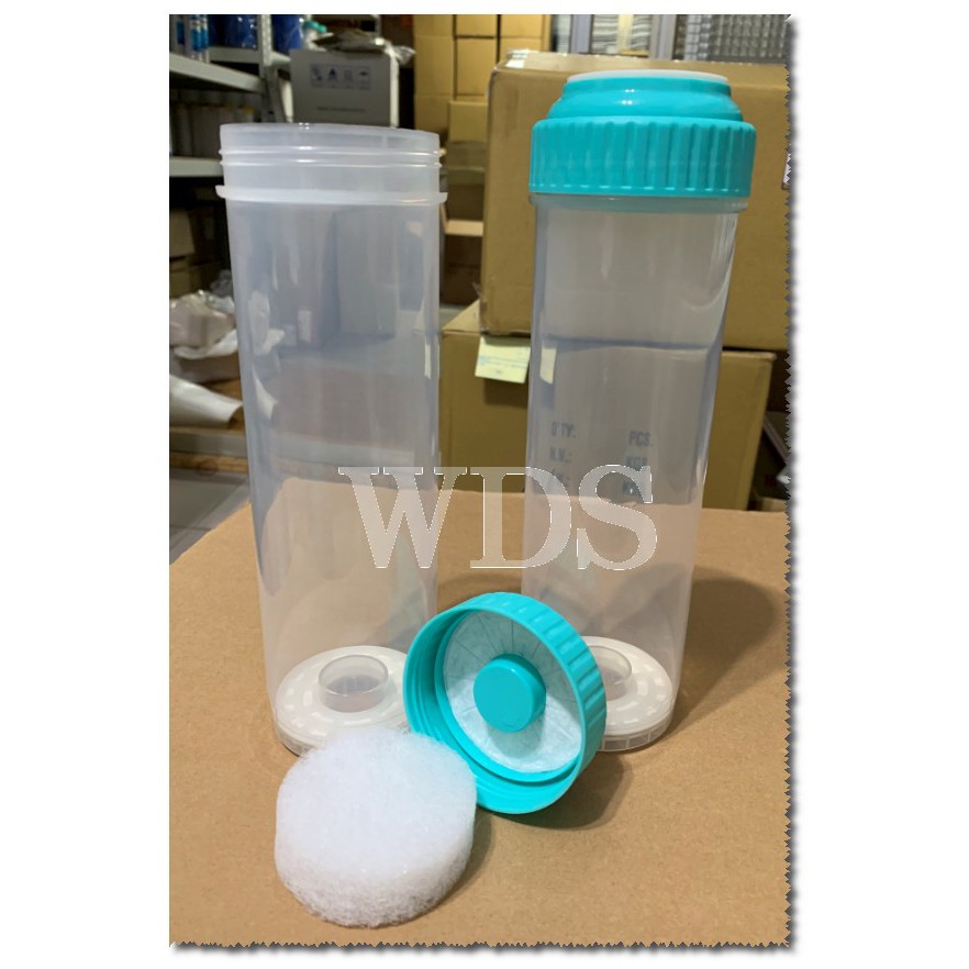 (WDS)10吋濾水器環保加厚型透明空罐濾心.上蓋可拆可互換，台灣製造，可填充各式濾水材料活性碳樹脂空罐1組50元