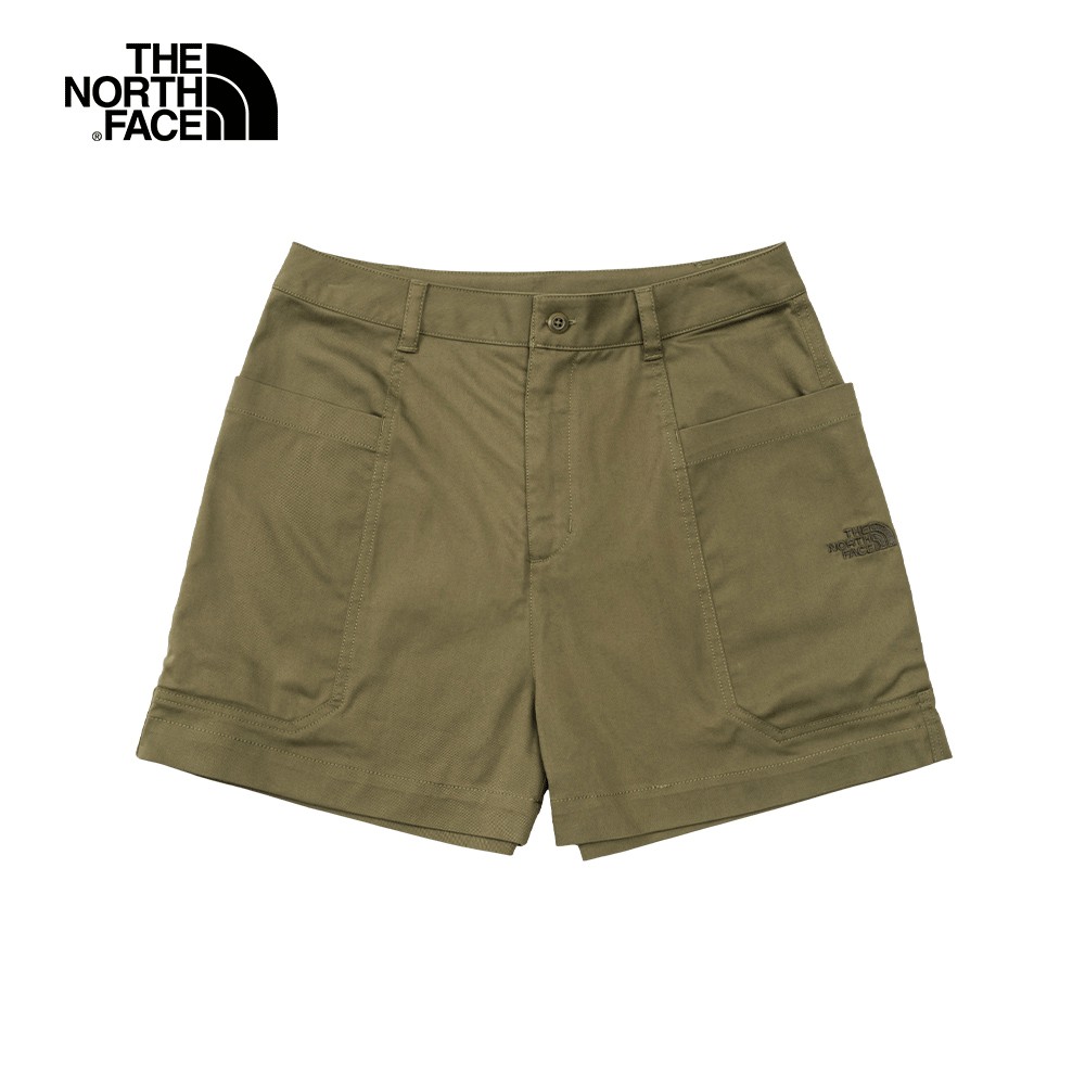 The North Face W ML SHORT 女 短褲 綠 NF0A4UBO7D6【GO WILD】