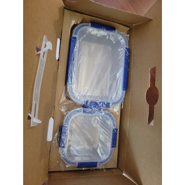 透明耐熱玻璃保鮮盒 5件組【IKOO GLASS】多功能保鮮盒