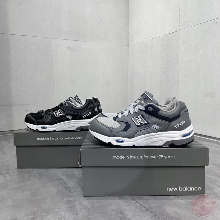 【 Hong__Store 】New Balance M1700GRA M1700BKJ 鋼鐵灰 灰 黑 美製 1700