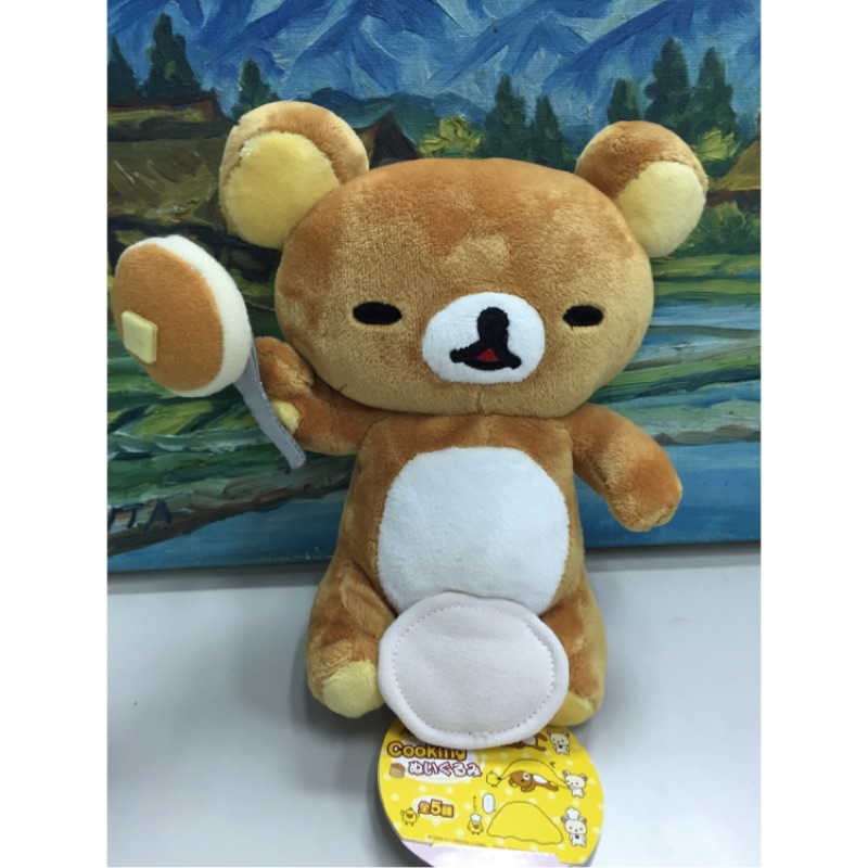 日本 拉拉熊 鬆餅主題 娃娃 懶懶熊 玩偶 景品