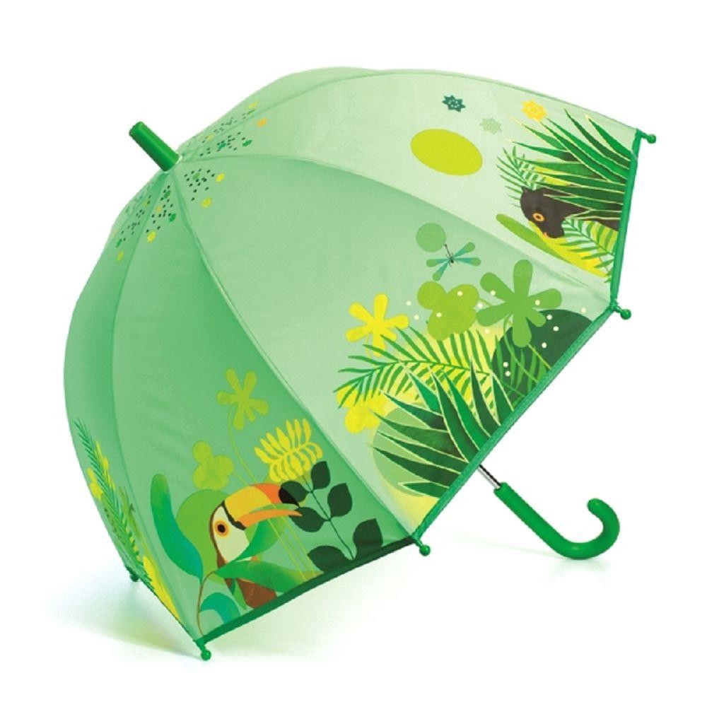 智荷 DJECO  雨傘-熱帶叢林