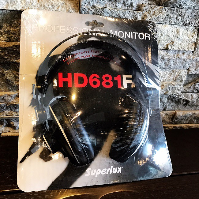 『現貨免運費』保固有 Superlux HD681F HD 681F 舒伯樂 半開放式 監聽 耳罩式 耳機