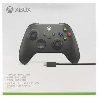 【Xbox】【周邊】Xbox 無線控制器 黑色 + USB-C 連接線【普雷伊】