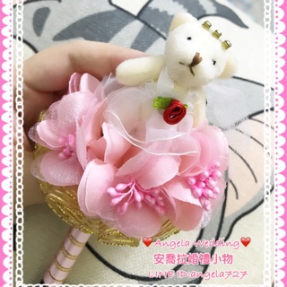婚禮熊簽名筆、婚禮小物、二次進場、婚紗筆