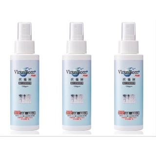 現貨 臺大 病毒崩 VirusBom 100ml 全新封膜防偽標籤 乾洗手 防疫 消毒 殺菌 消毒噴霧 非酒精 病毒崩