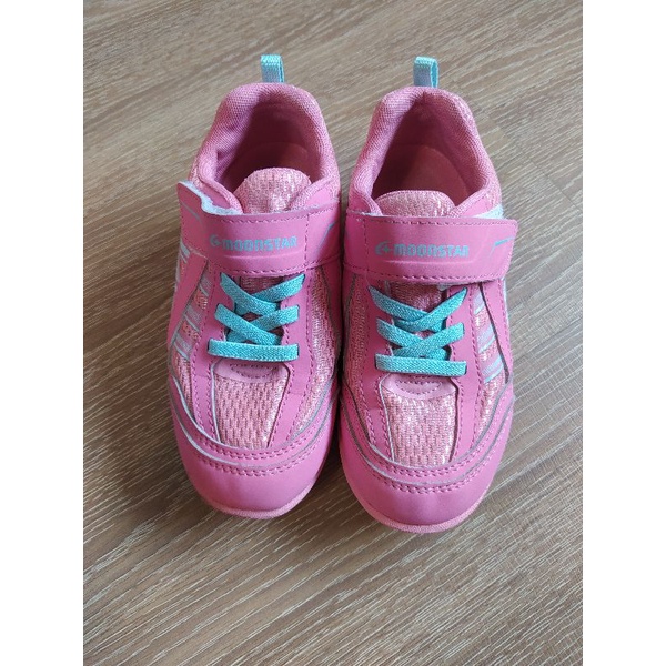 moonstar 粉紅運動鞋 慢跑鞋 兒童 幼童