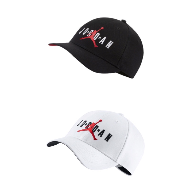 Jordan 棒球帽 刺繡款 運動帽 休閒帽 棒球帽     黑CK1248010 白CK1248100