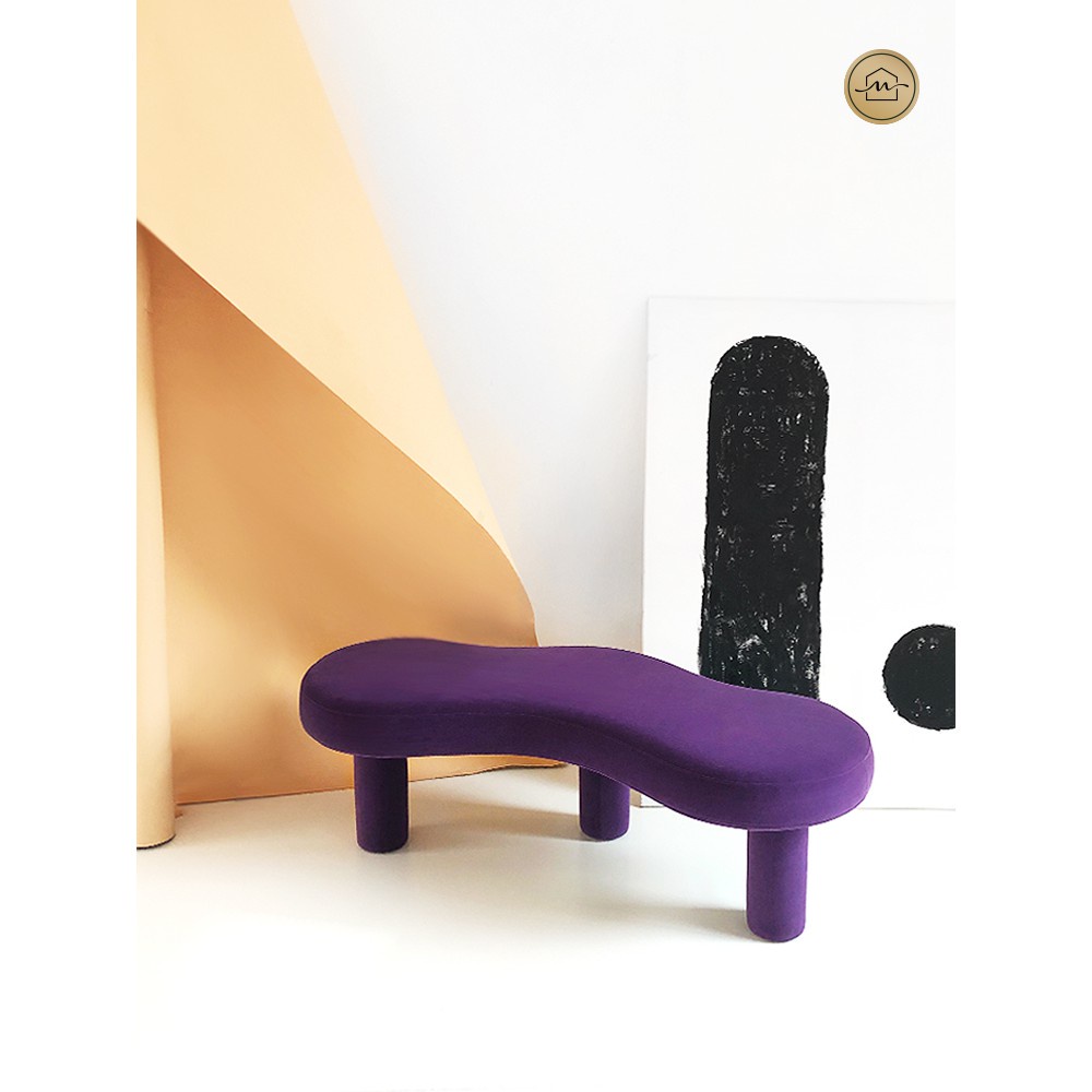 【榮升家具】 現代簡約設計道具沙發凳工作室鞋店換鞋凳彩色客廳矮凳臥室床尾凳