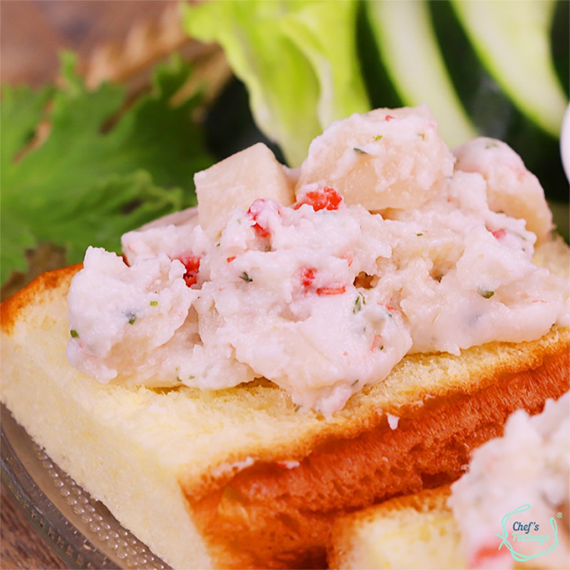 台灣【鮑魚風味沙拉】#輕食 #健康 #日式 #沙拉 #魷魚