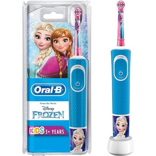 【Oral-B】德國百靈歐樂B 德國原裝 客製化 兒童充電式電動牙刷 3歲以上適用 蜘蛛人/冰雪奇緣 德國代購臺灣現貨