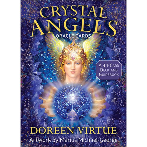 佛化人生 現貨日版英版水晶天使神諭卡crystal Angels Oracle Cards 副翻譯 蝦皮購物