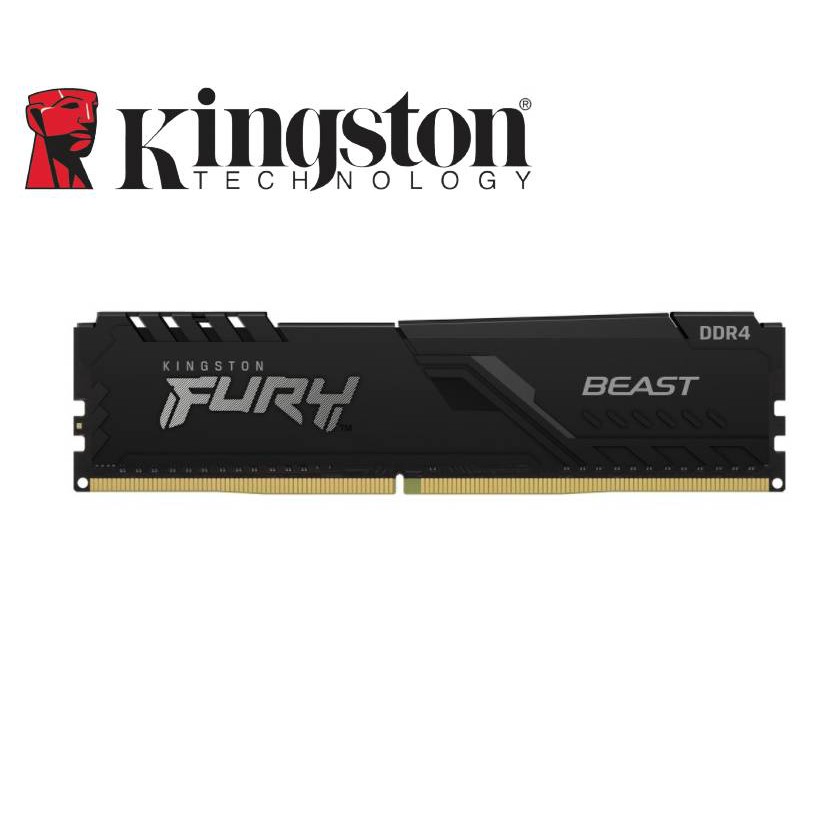 金士頓 Fury DDR4 2666-8G-黑-超頻散熱片 記憶體 現貨 廠商直送