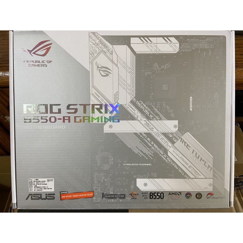 ASUS 華碩 ROG STRIX B550-A GAMING ATX/AM4腳位/主機板