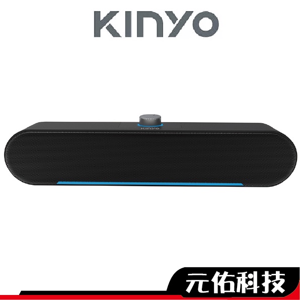 KINYO耐嘉 US-302 電腦喇叭 USB 炫光多媒體喇叭